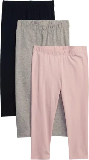 GAP Baby Girls' 3-Pack Playtime Favorites Basic Legging