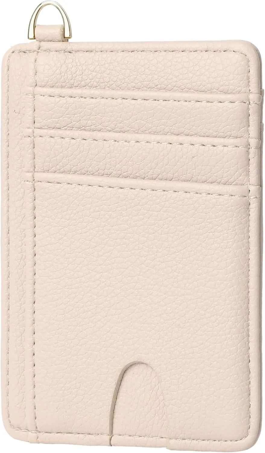 GEEAD Slim Minimalist Front Pocket RFID Blocking Card Holder Wallets for Men & Women