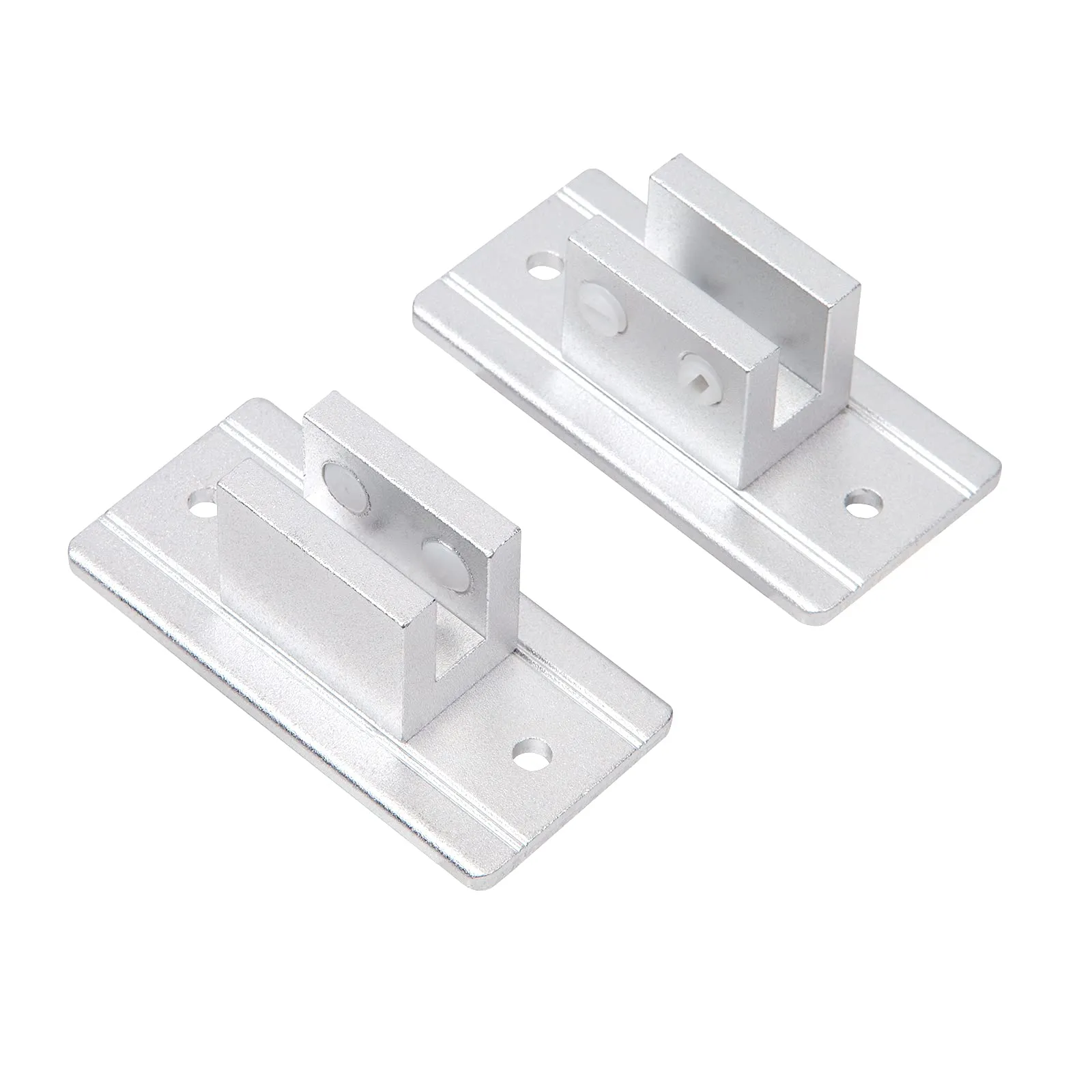 GeekDigg 2 Pack Aluminum Brackets for Shower Caddy Shelf Bathroom Floating Shelves