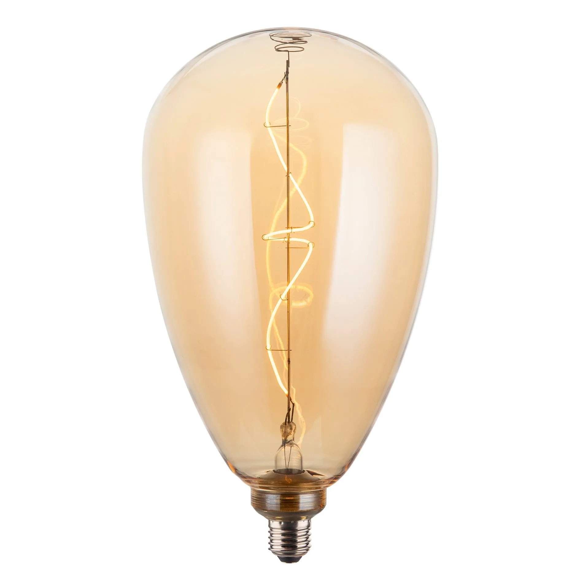 Giant LED Soft Filament Dimmable Bulb - 4W E27 S173 - Amber
