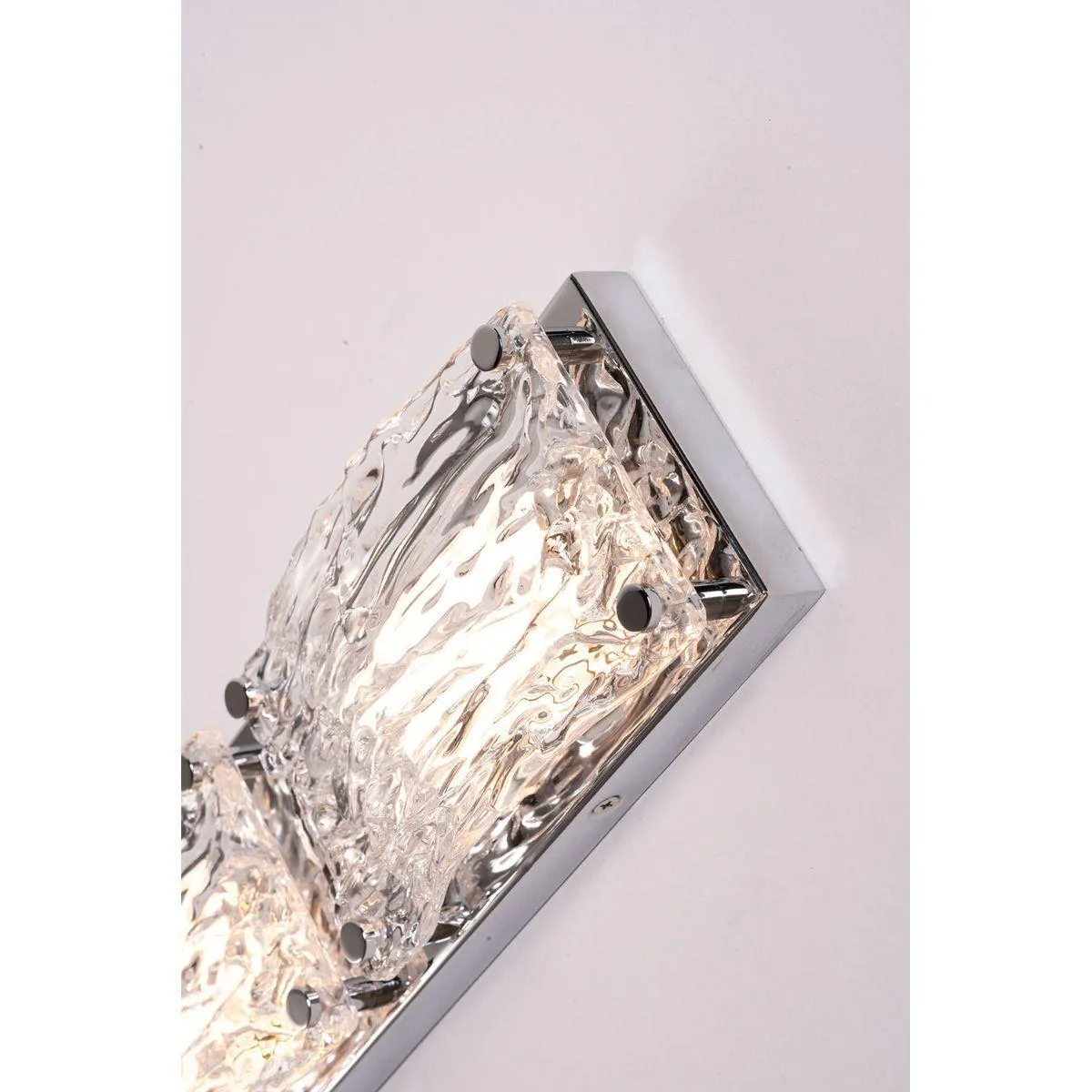 Glacier 22 in. 3 lights LED Vanity Light Polished Chrome finish