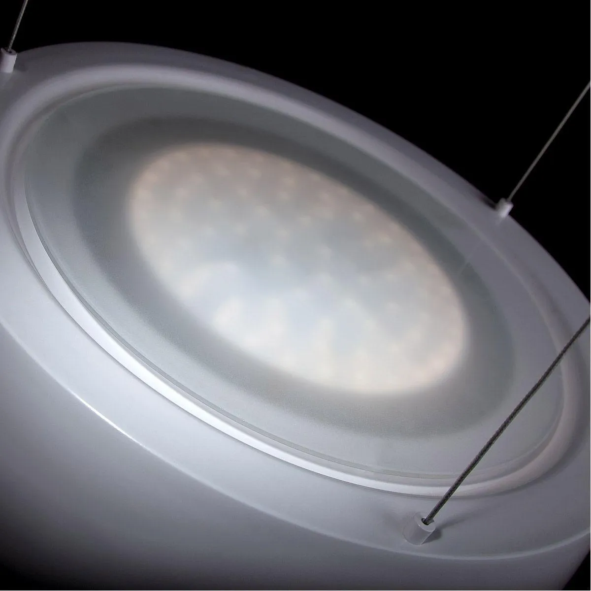 Glit 18 in. LED Pendant Light Gold Finish
