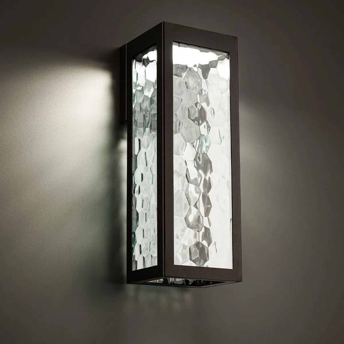 Hawthorne 11 in LED Outdoor Wall Sconce 173 Lumens 3000K Black Finish