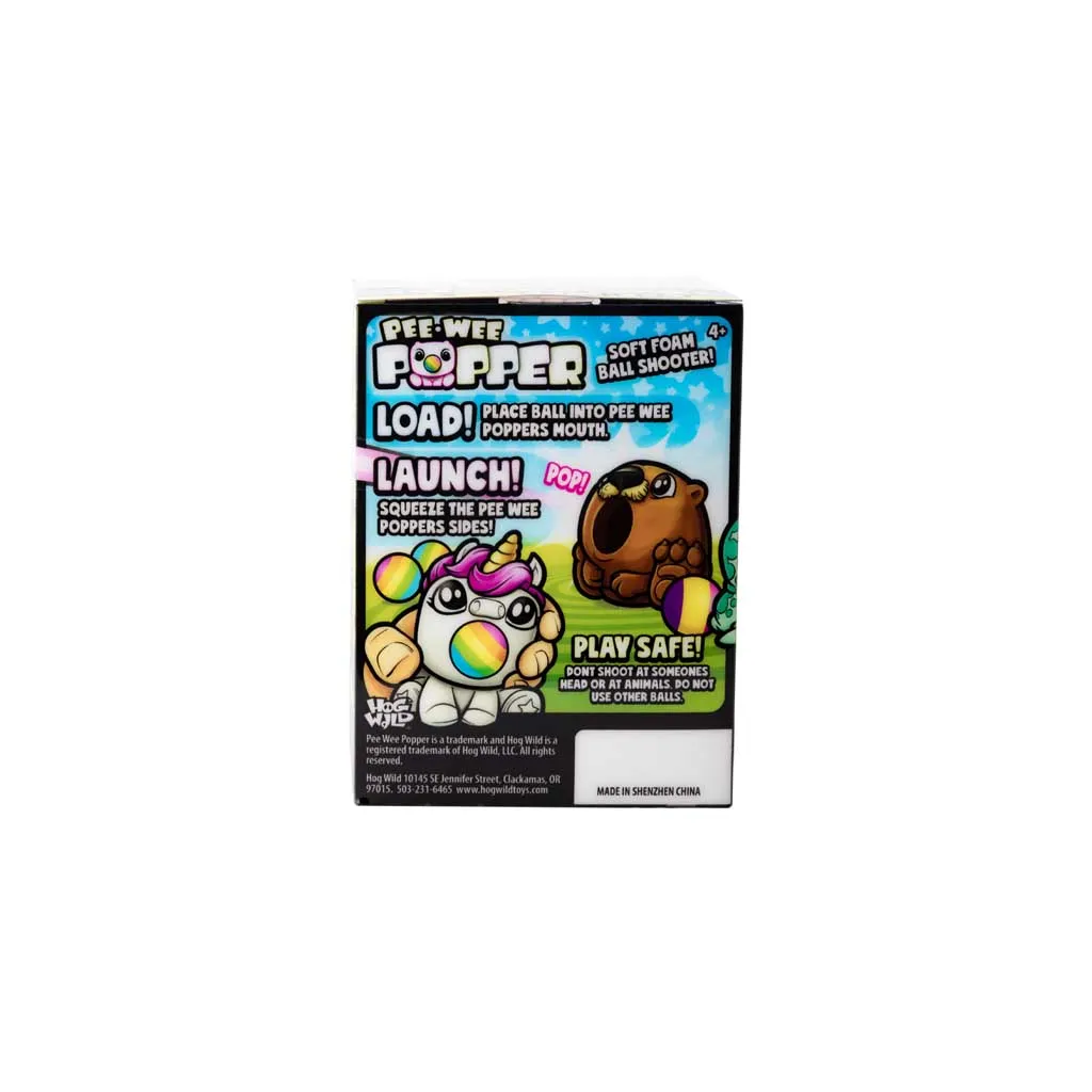 Hog Wild Unicorn Pee Wee Popper
