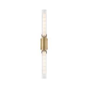 Hudson Valley Lighting Pylon Wall Sconce – Aged Brass