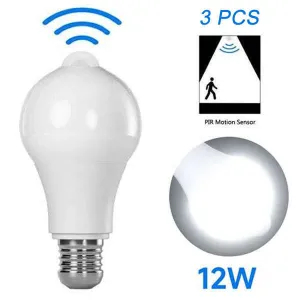 InstaLuce - 3 led light bulbs with motion sensor