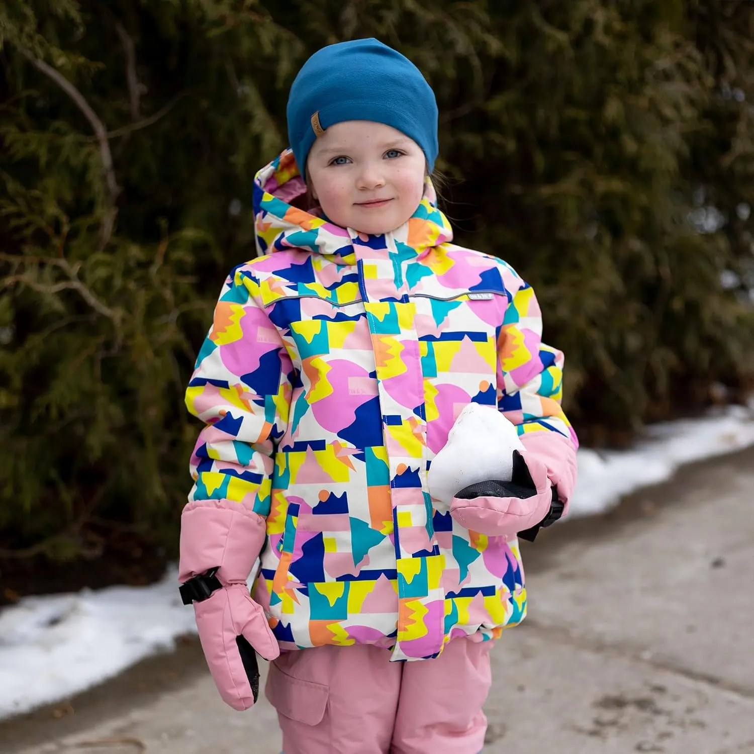 JAN & JUL Waterproof Ski Jacket, Insulated Snow Coat for Toddlers