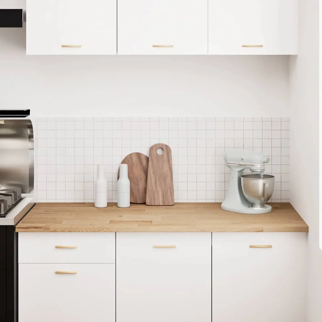 Kitchen Worktop 140x63.5x2.7 cm Solid Wood Oak Rectangular