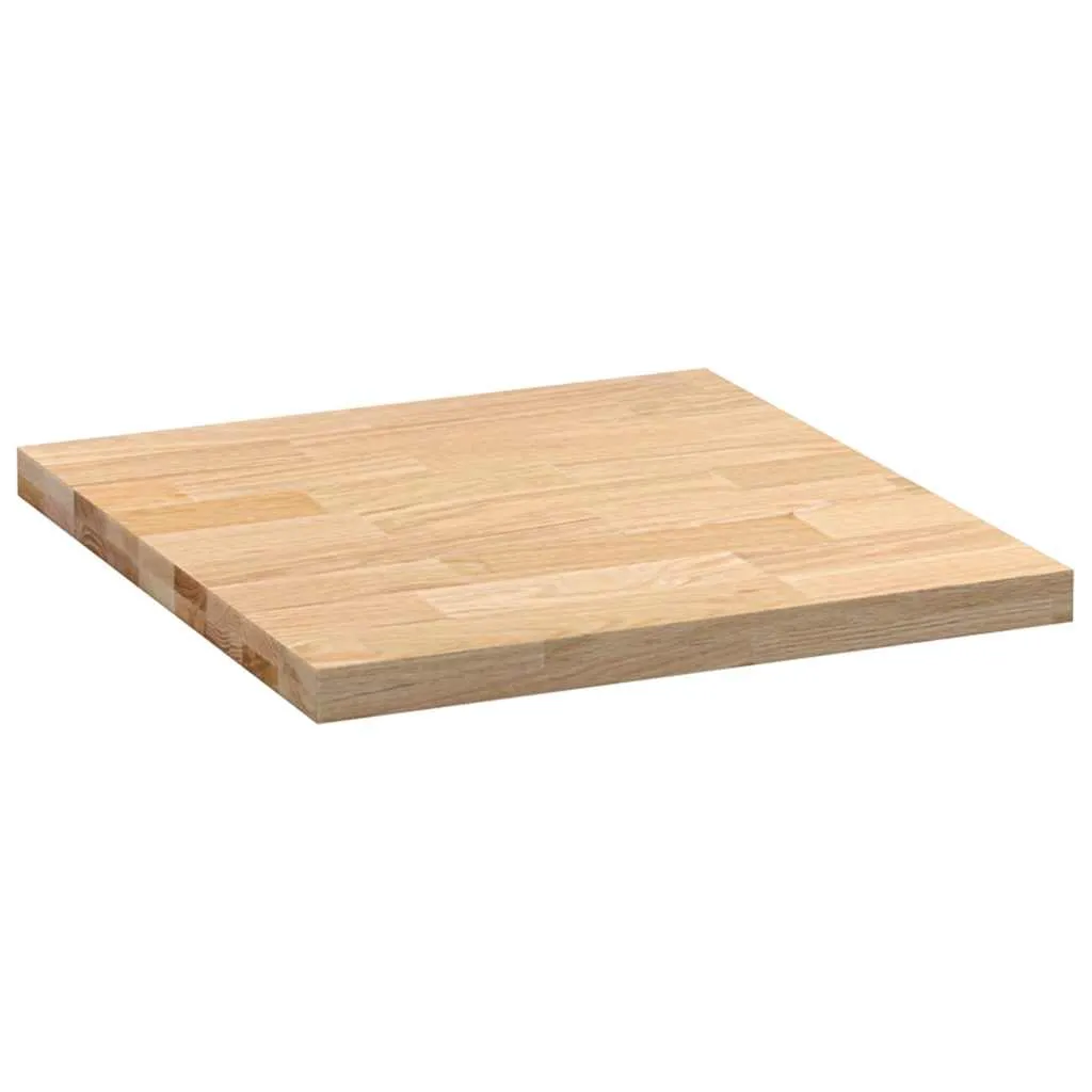 Kitchen Worktop 60x63.5x4 cm Solid Wood Oak Rectangular