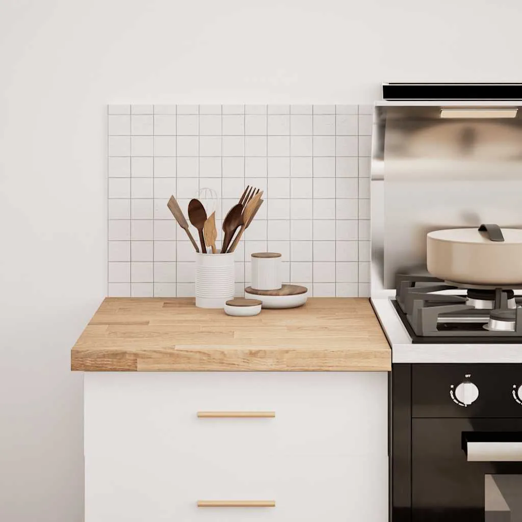 Kitchen Worktop 60x63.5x4 cm Solid Wood Oak Rectangular
