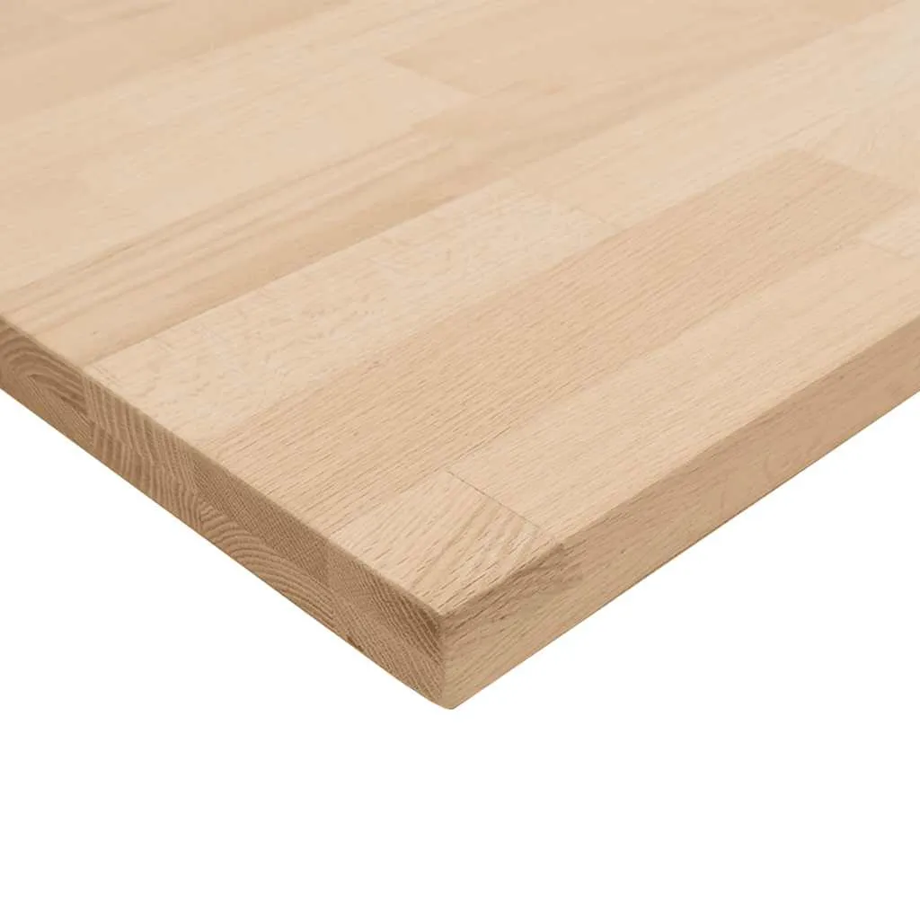 Kitchen Worktop 60x63.5x4 cm Solid Wood Oak Rectangular