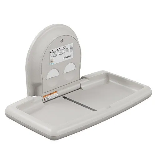 Koala Kare® KB300-05 - Surface Horizontal White Granite Baby Changing Station (Newest Generation)