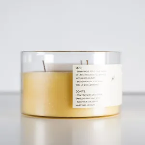 Leather & Smoke Candle 8 oz
