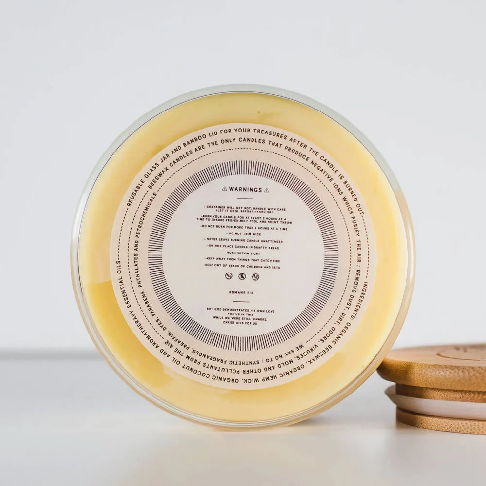 Leather & Smoke Candle 8 oz