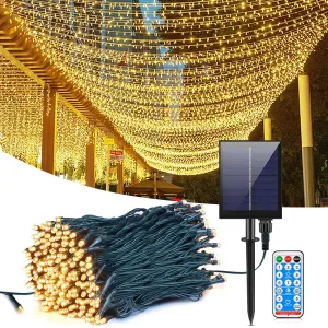 LED Garden Light Waterproof Outdoor 10M -100M LED Solar String Decor Holiday Patio Landscape Wedding Party Christmas Lawn Lamps