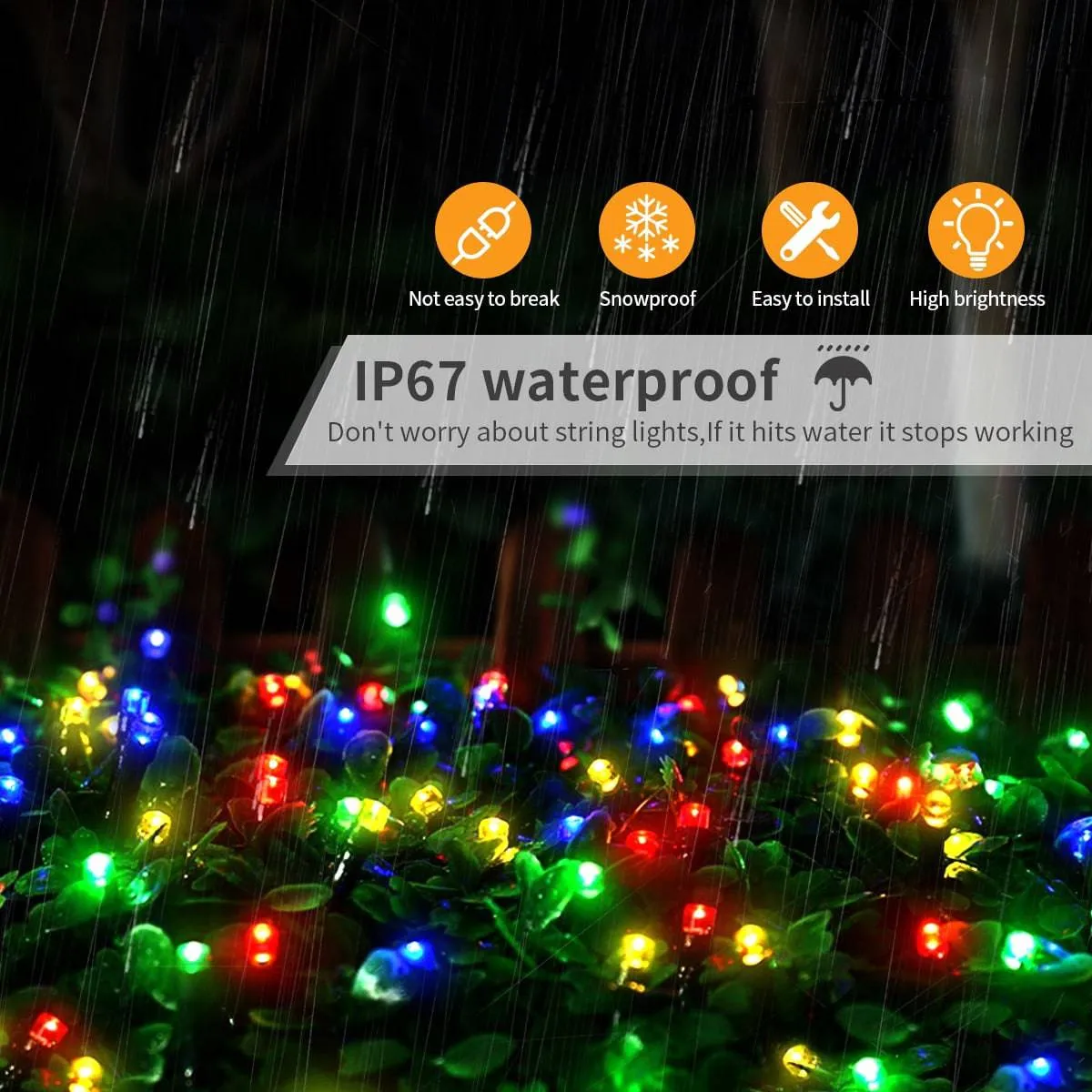 LED Garden Light Waterproof Outdoor 10M -100M LED Solar String Decor Holiday Patio Landscape Wedding Party Christmas Lawn Lamps