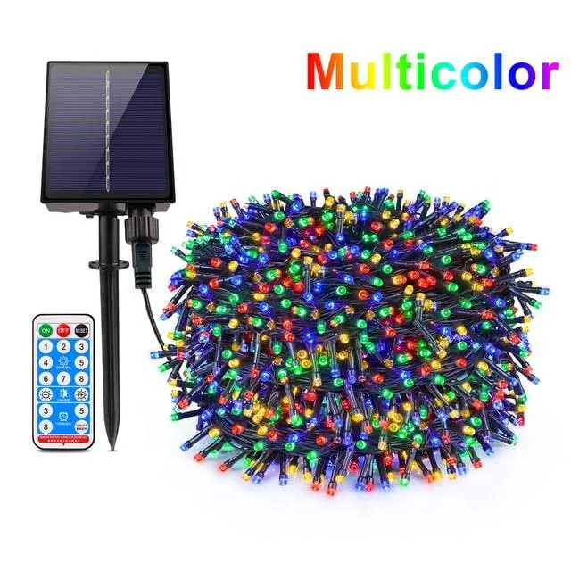 LED Garden Light Waterproof Outdoor 10M -100M LED Solar String Decor Holiday Patio Landscape Wedding Party Christmas Lawn Lamps