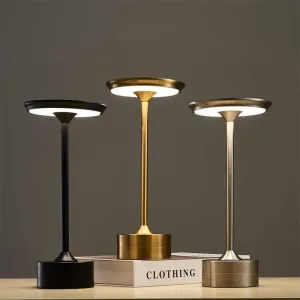 LED Touchless Gold Nordic Smart Home Strip Lights Smart Lampada Da Tavolo In With Wireless Chargerامب Led بلا فيل اللمس الذهب الشمال الذكية المنزل قطاع الاضواء الذكية Lampada دا Tavolo في مع شاحن لاسلكي