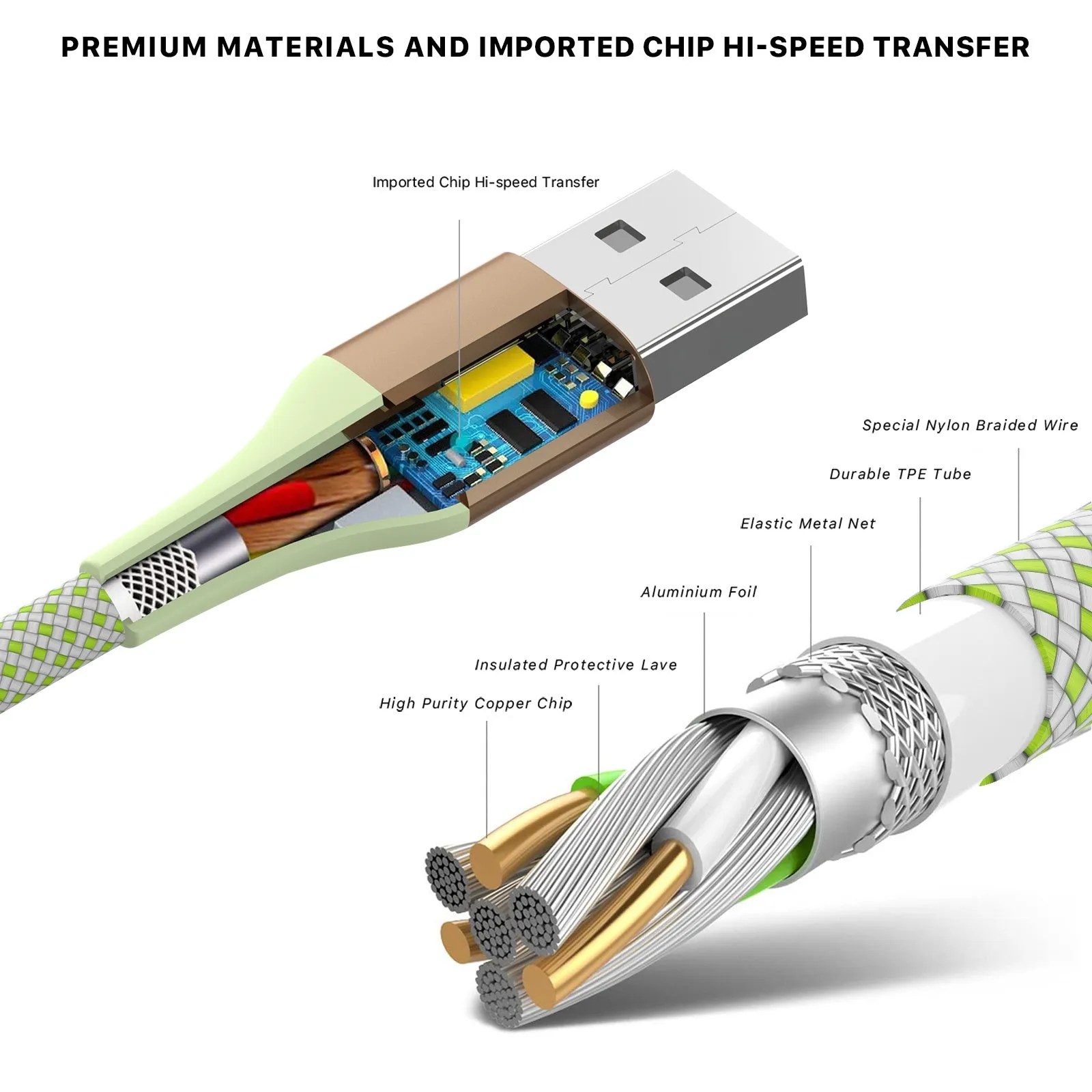 LifeVine USB-A to USB-C Charging Cable