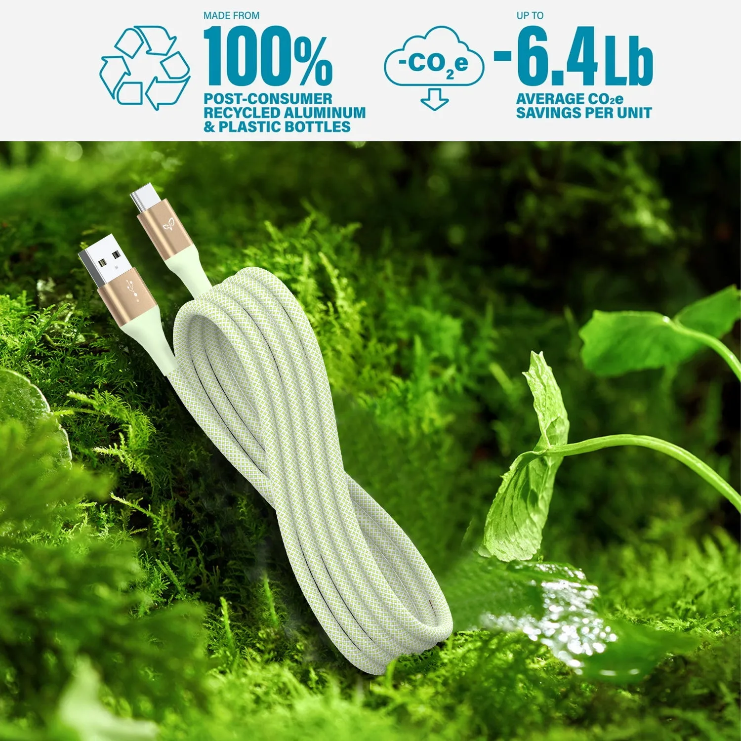 LifeVine USB-A to USB-C Charging Cable