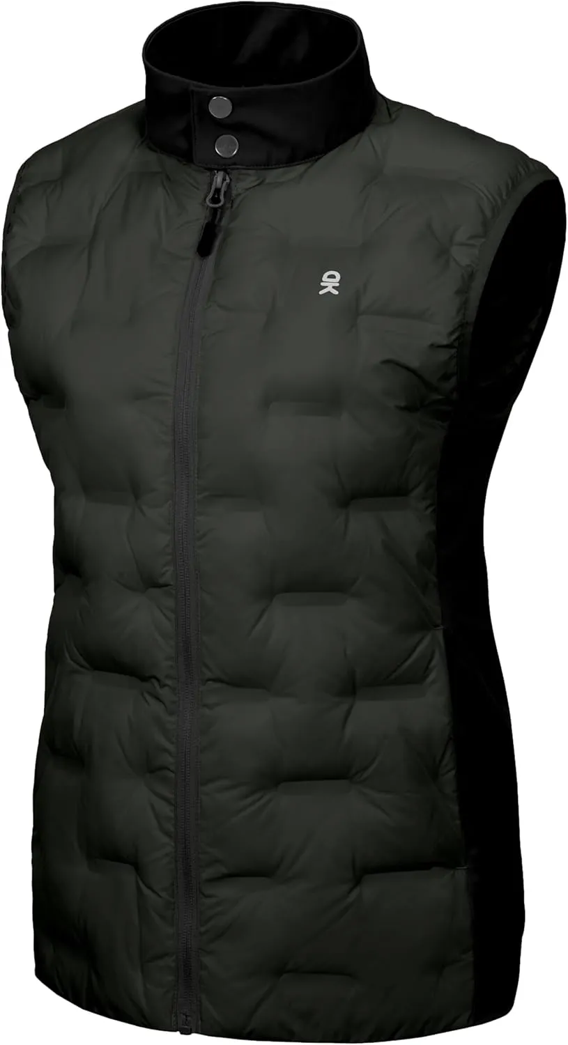 Little Donkey Andy Women's Puffer Vest Lightweight Sleeveless Golf Padded Jacket