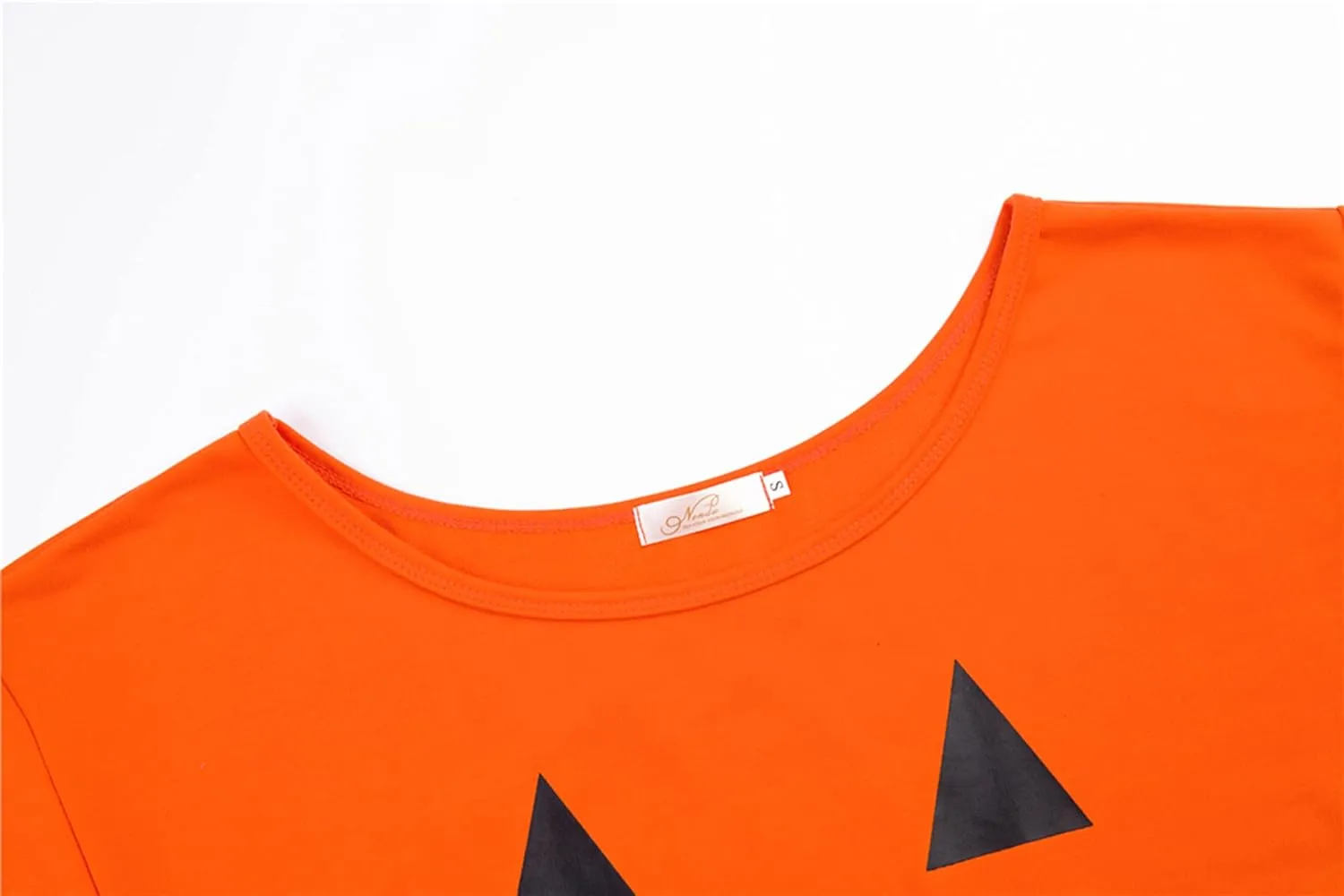 lymanchi Women Slouchy Shirts Halloween Pumpkin Long Sleeve Sweatshirts Pullover