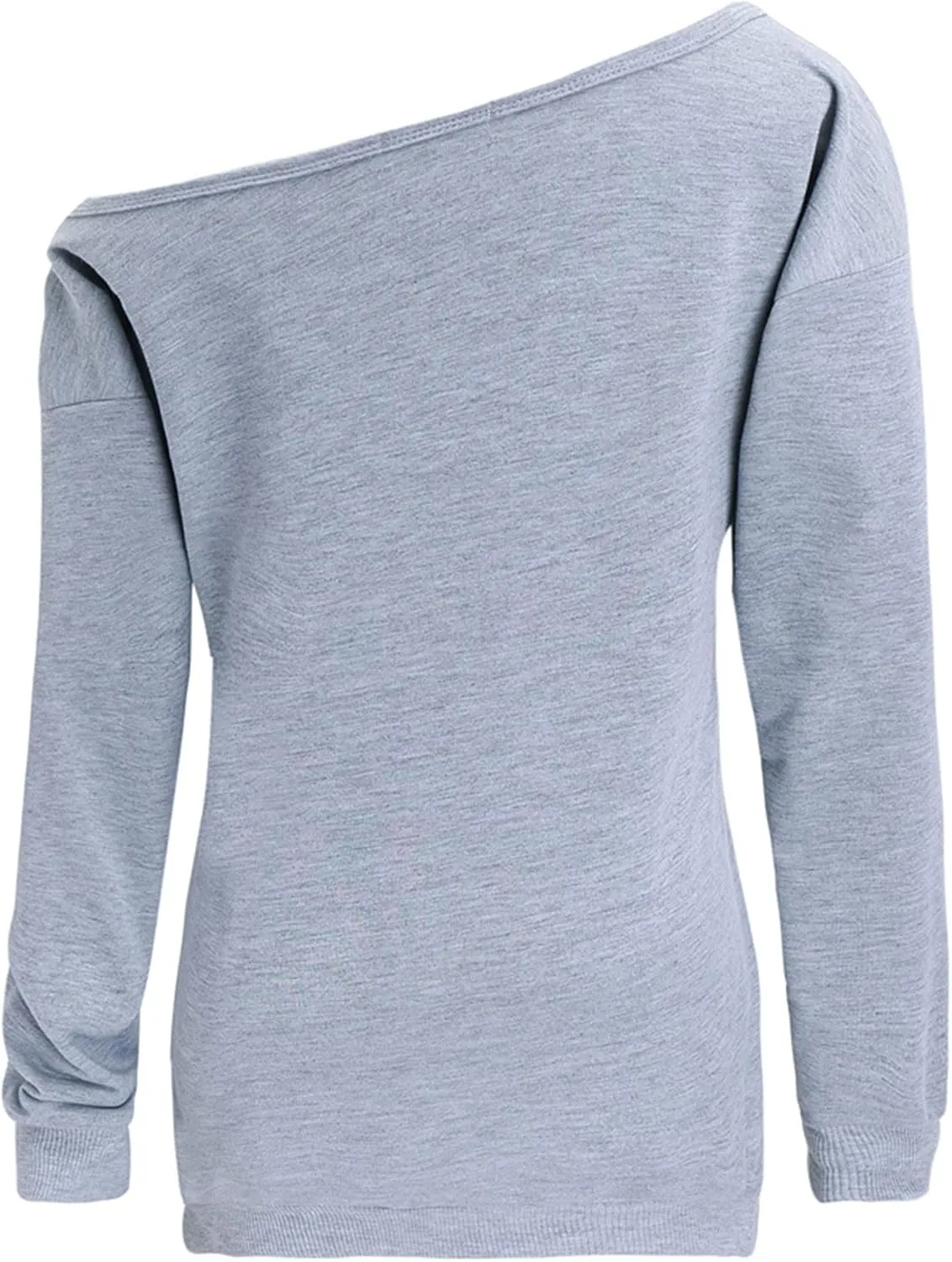 lymanchi Women Slouchy Shirts Halloween Pumpkin Long Sleeve Sweatshirts Pullover