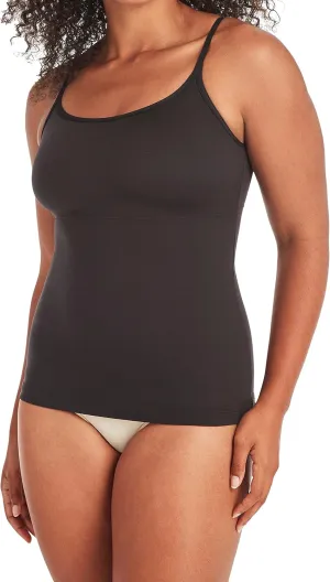 Maidenform Women's Shapewear Cami Tank Top, Tummy Control Shapewear Tank, Longer Length Back-Smoothing Shapewear for Women