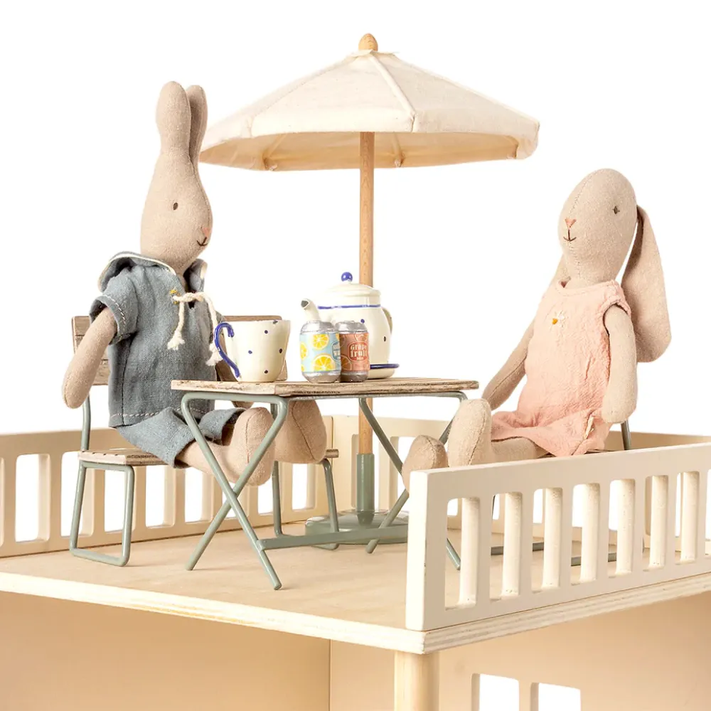 Maileg Garden Set, Table W. Chair and Bench