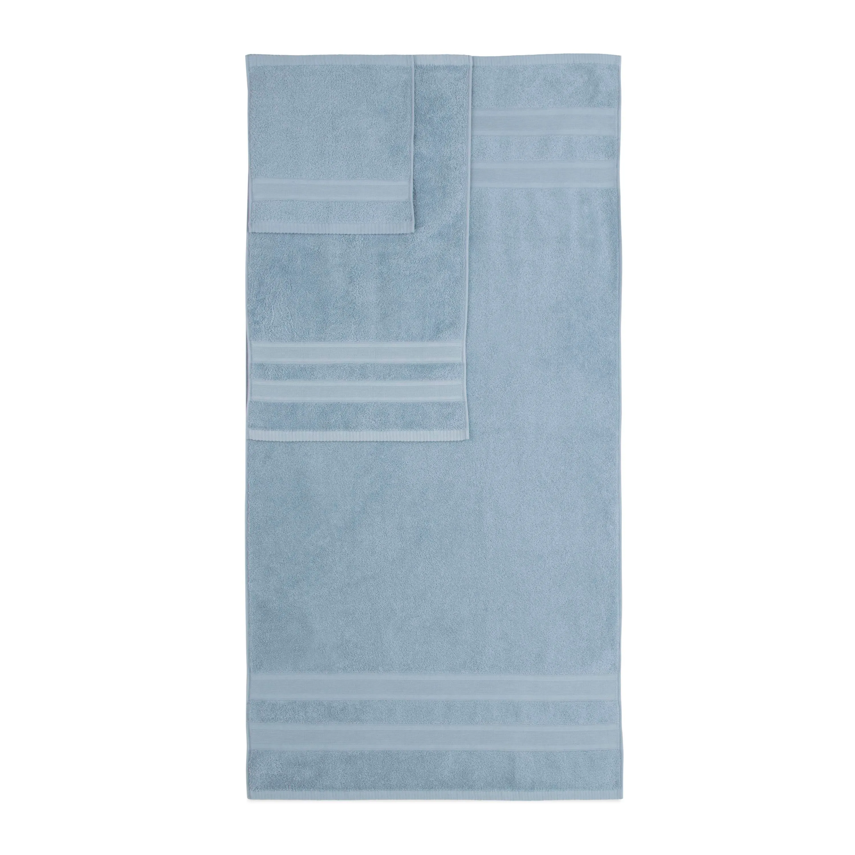Martex Clean Essentials Solid Low Lint 6-Pack Towel Set