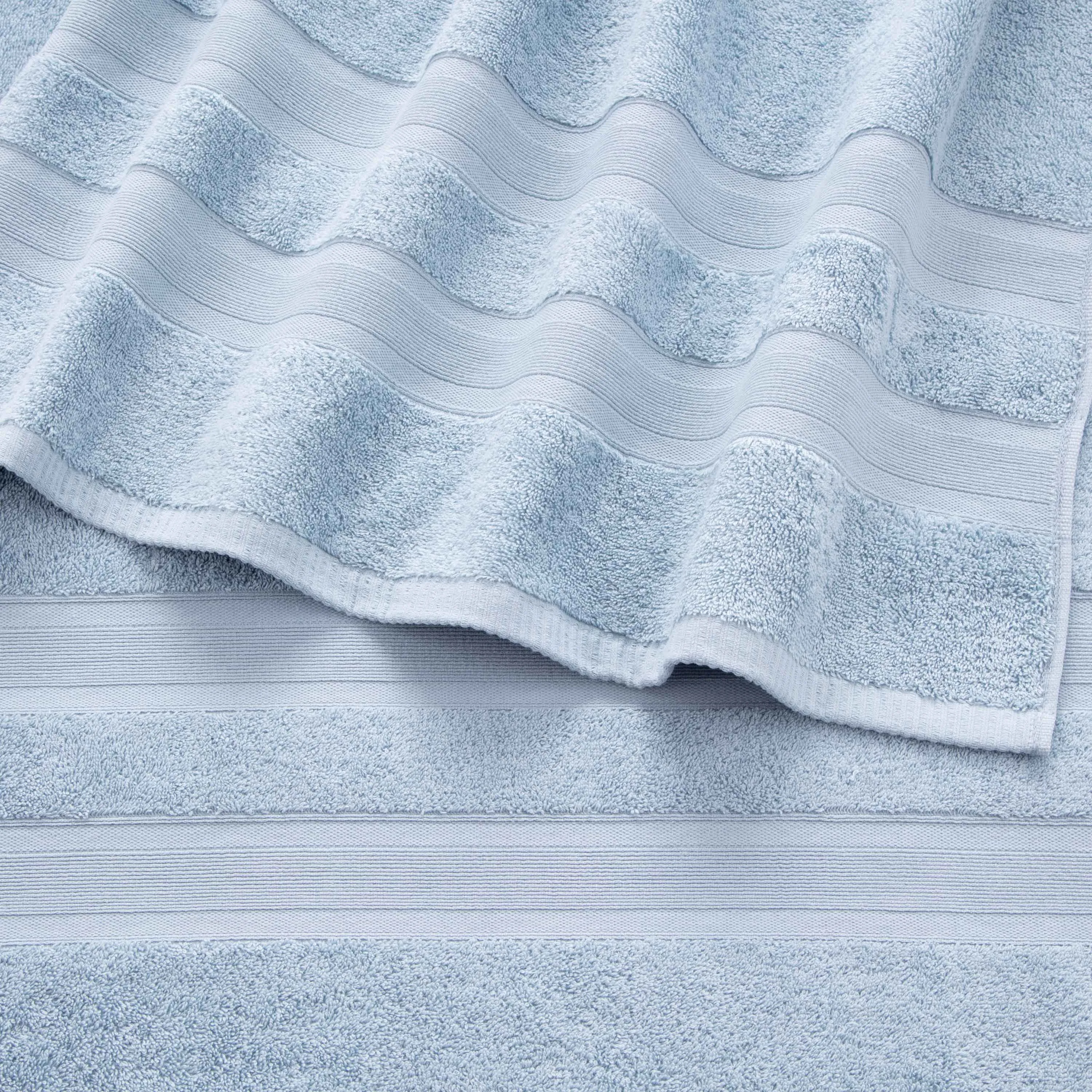 Martex Clean Essentials Solid Low Lint 6-Pack Towel Set