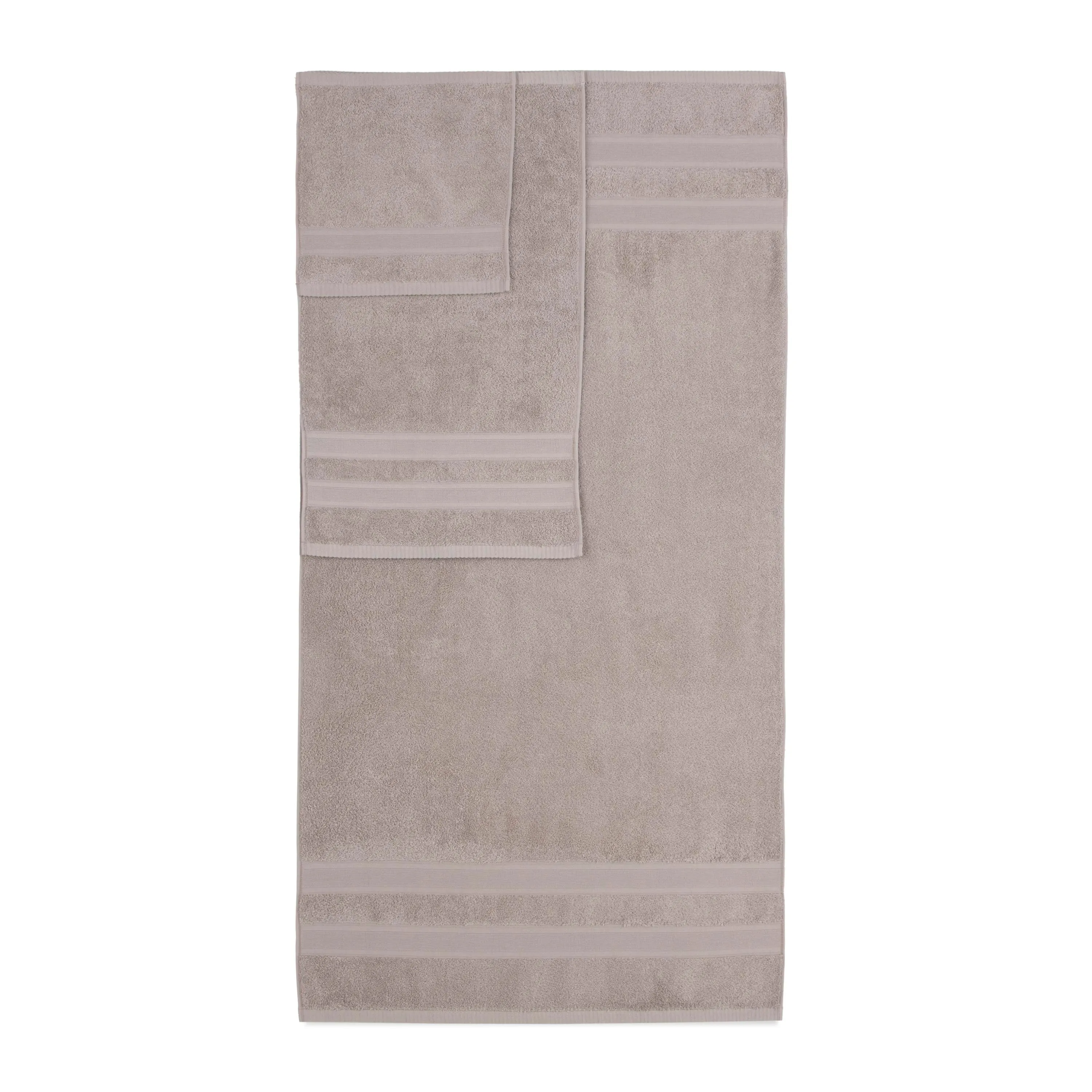 Martex Clean Essentials Solid Low Lint 6-Pack Towel Set