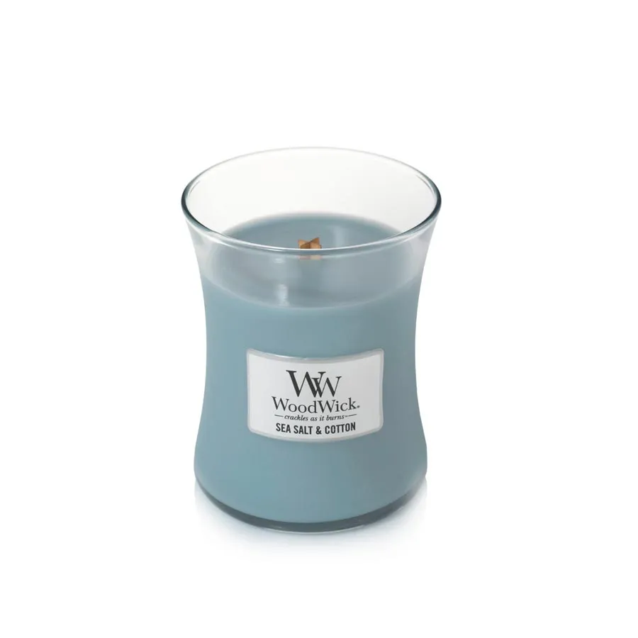 Medium Soy Candle - Sea Salt & Cotton