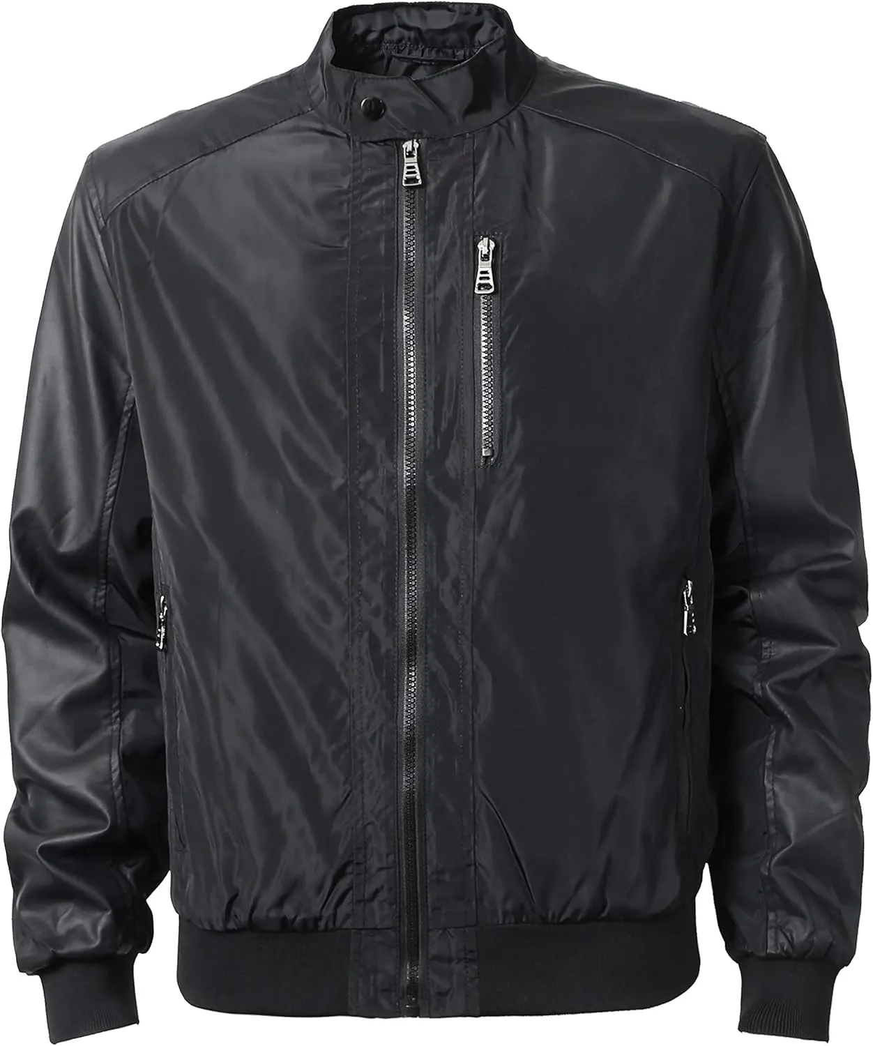 Mens MA-1 Flight Bomber Jacket Active Casual Military Outwear