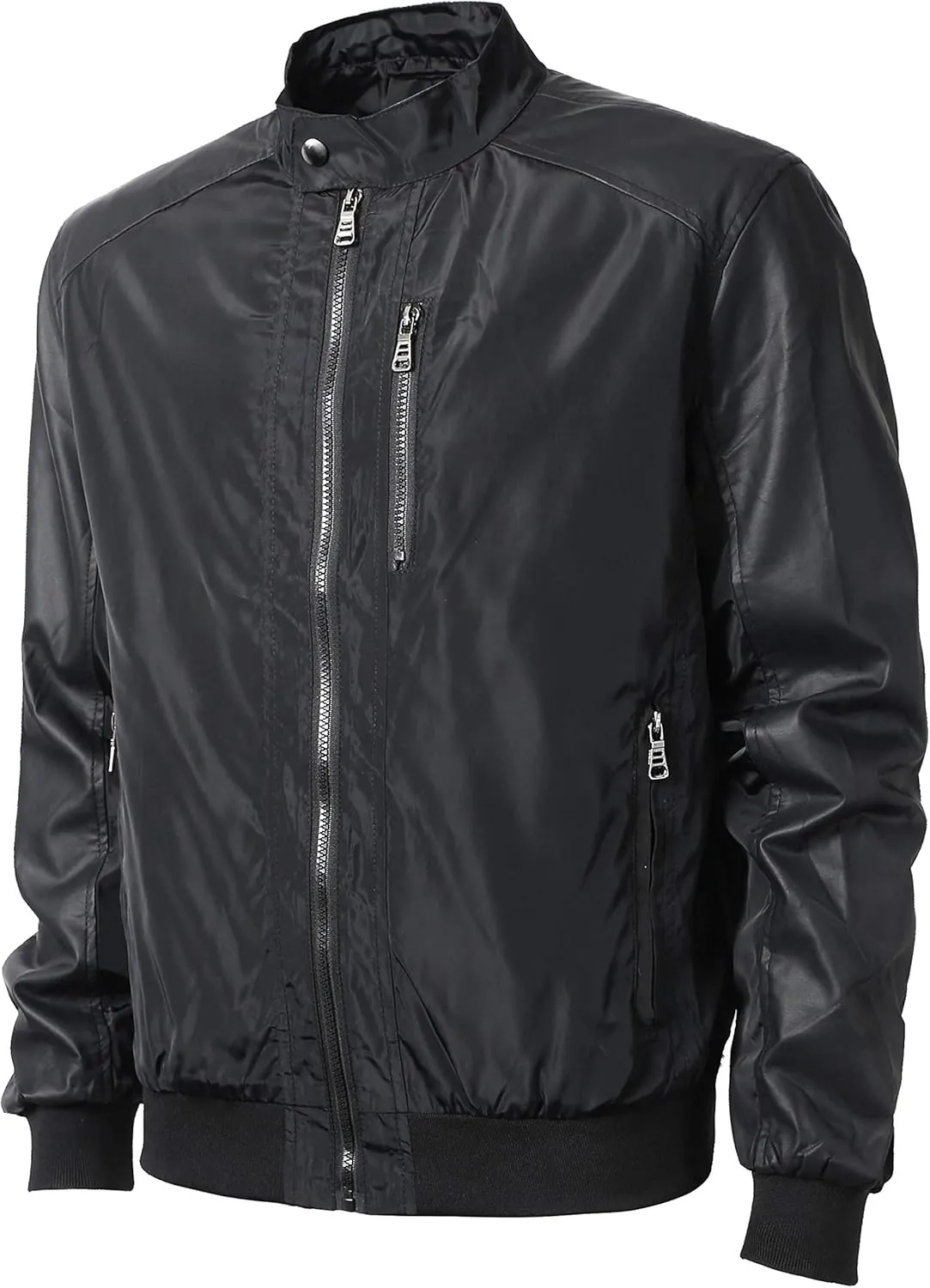 Mens MA-1 Flight Bomber Jacket Active Casual Military Outwear