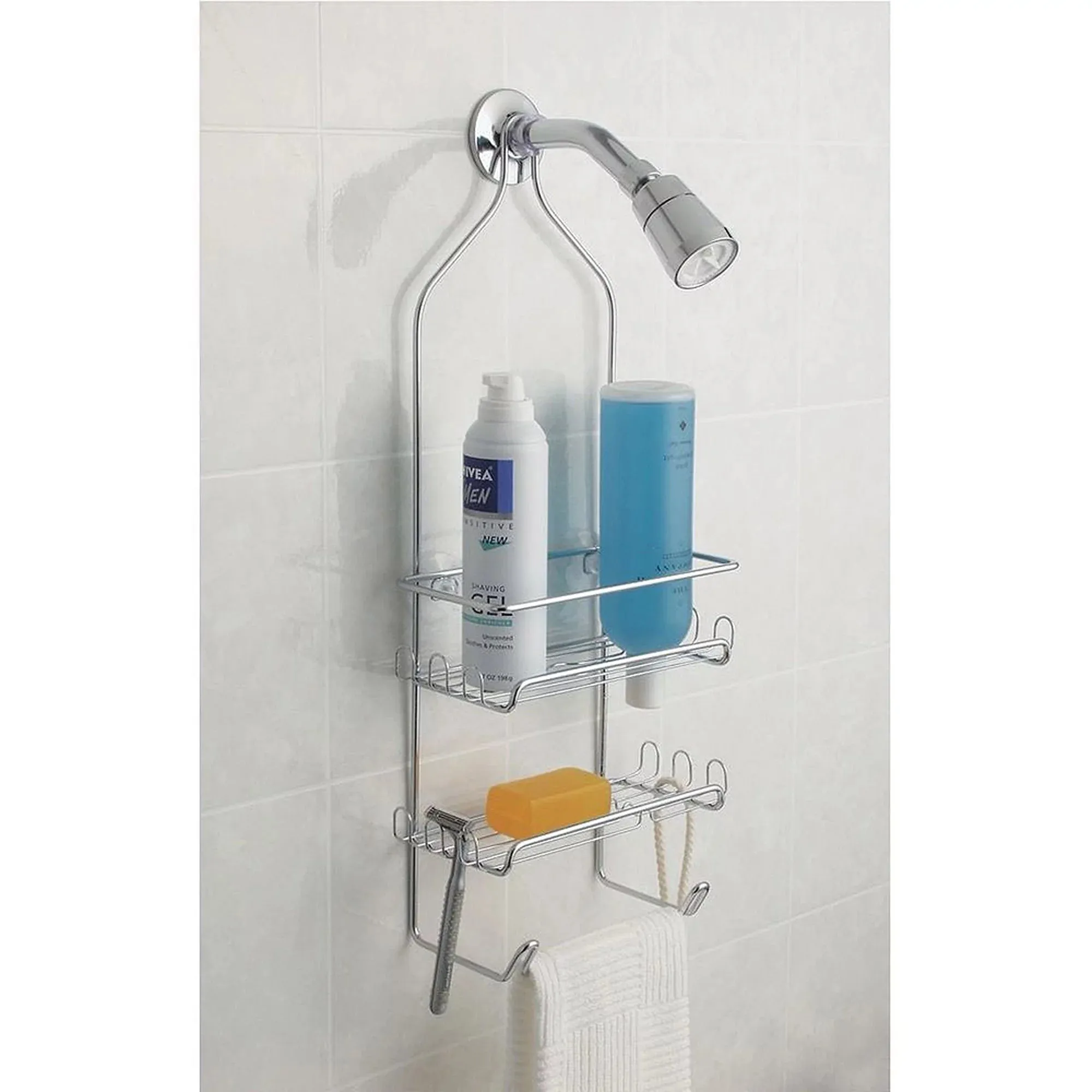 Milo Shower Caddy Silver