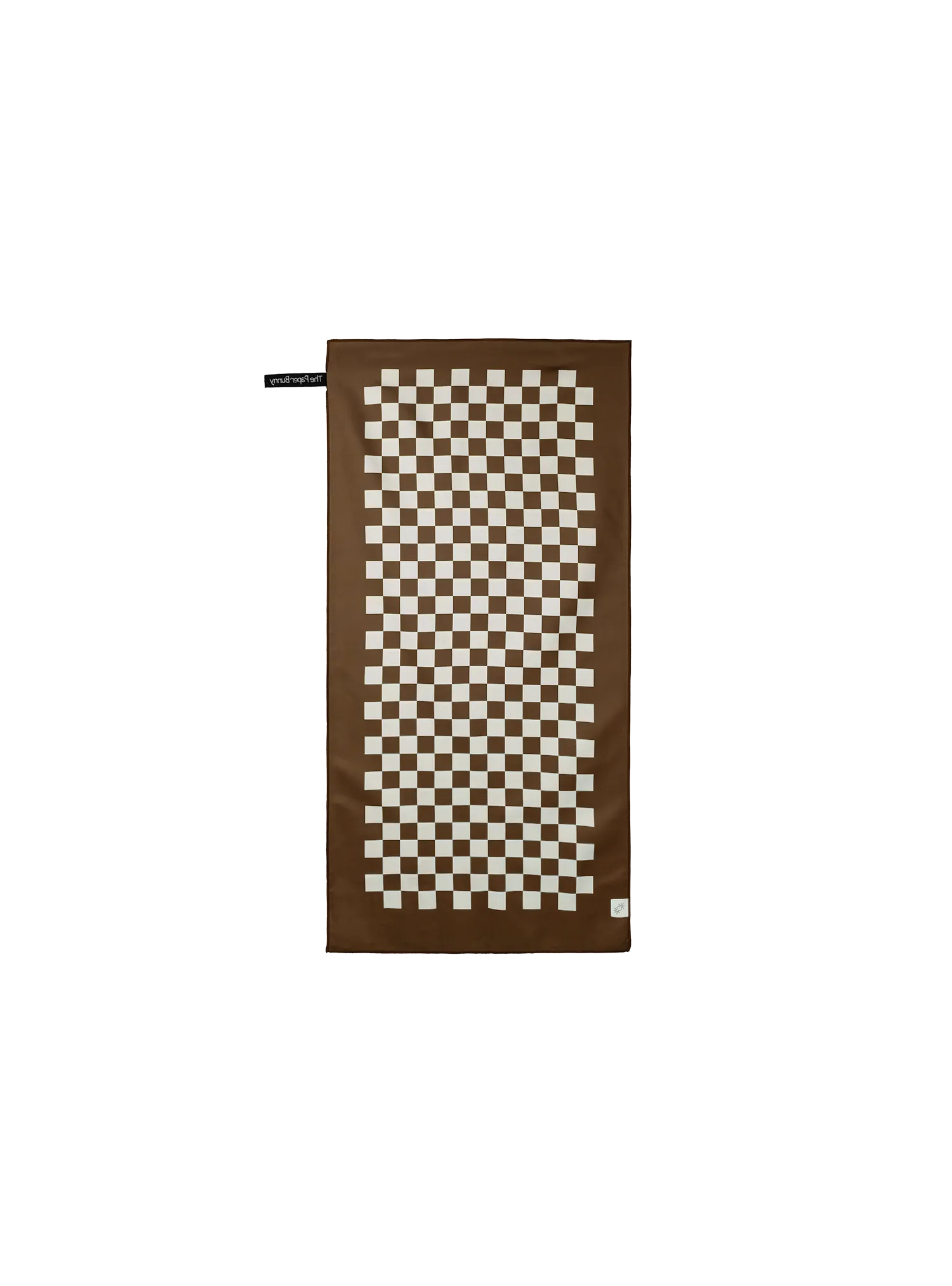 Mini Travel Towel (Checkered Cocoa)