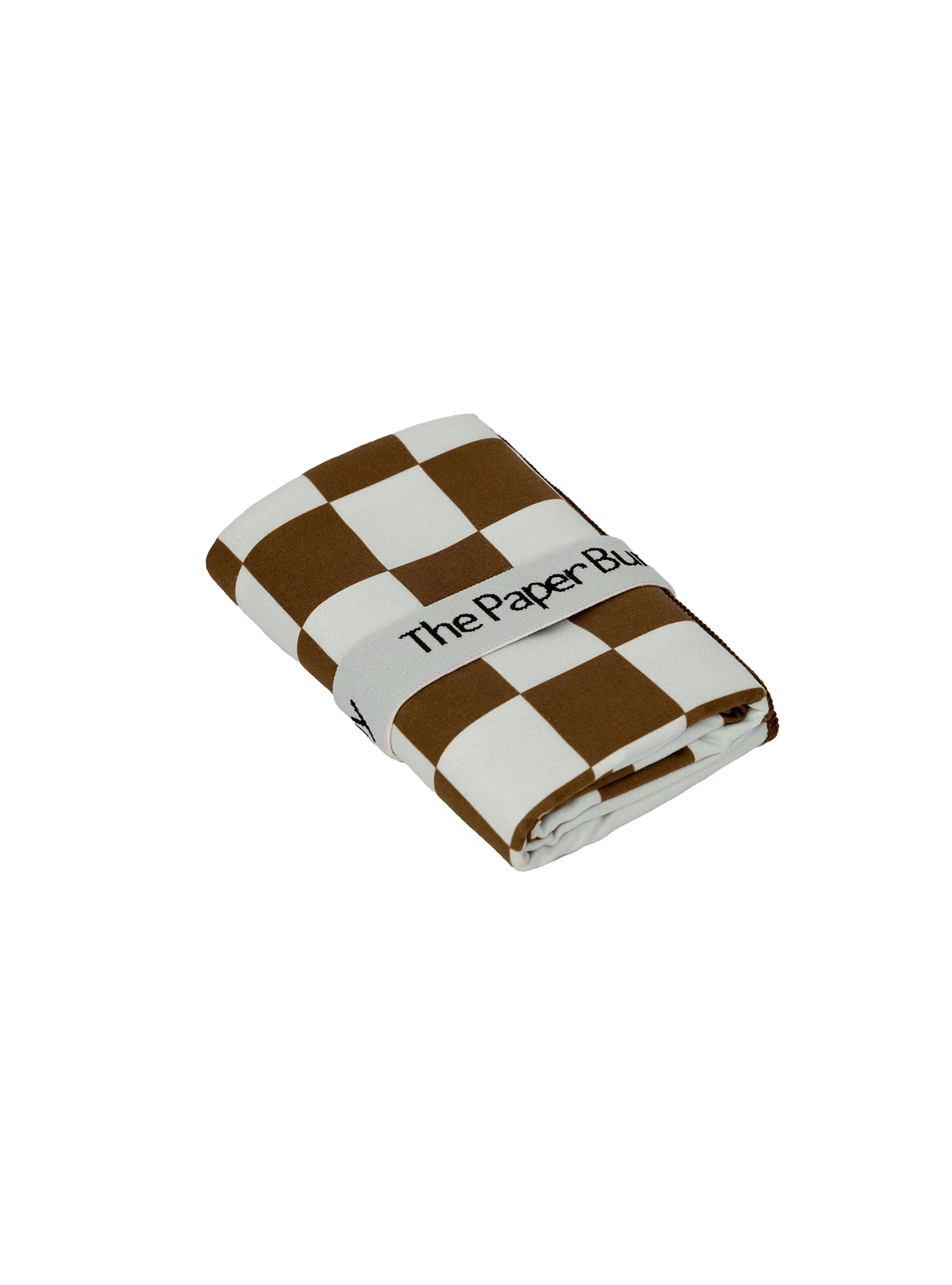 Mini Travel Towel (Checkered Cocoa)