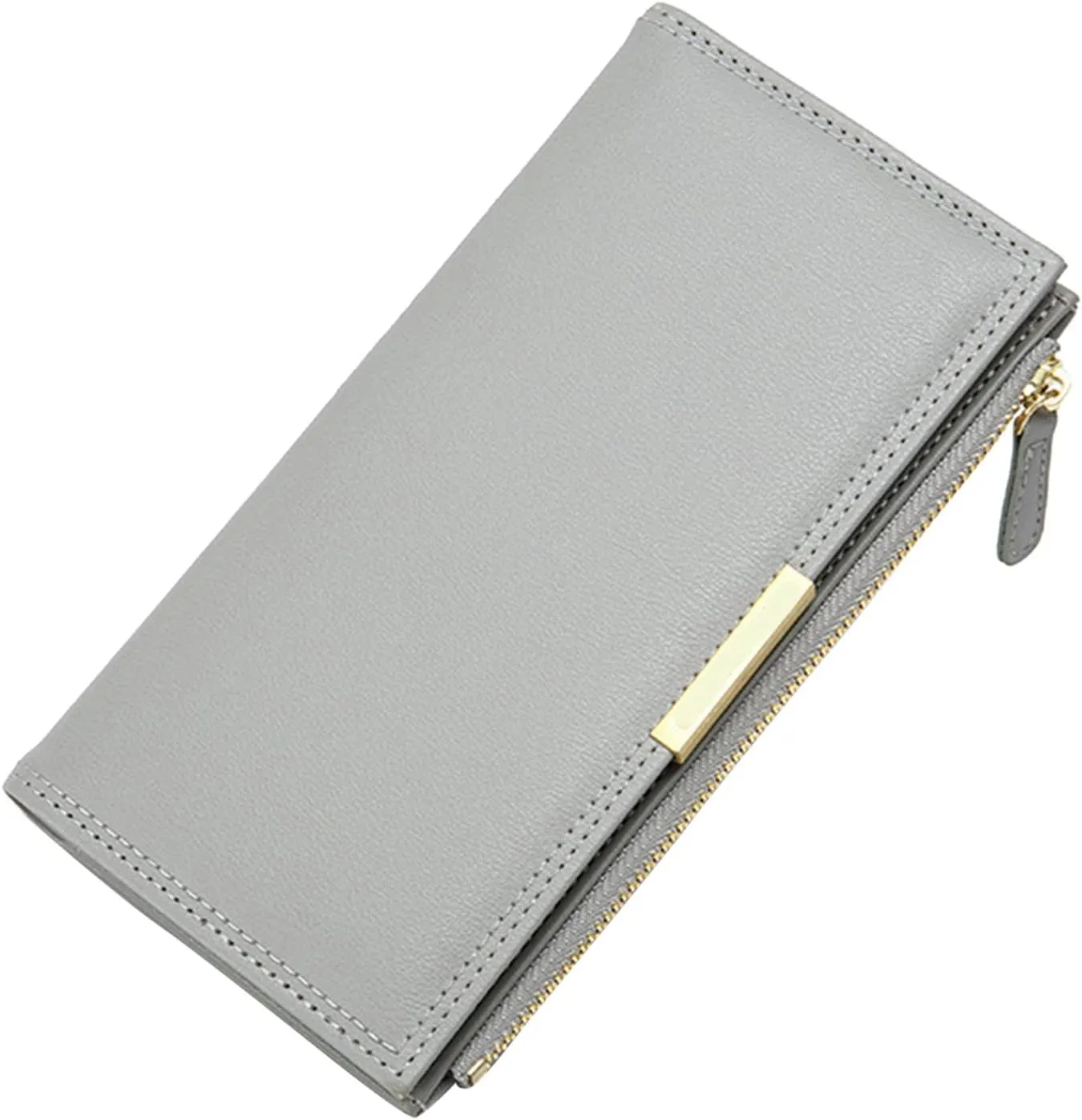 Minimalist Leather Front Pocket Wallets for Women Small Pu Leather Wallet Bag Women's Convely Essential Wristlet