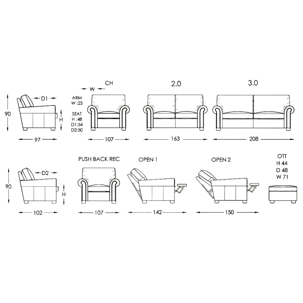 Moran Furniture Brando Sofa