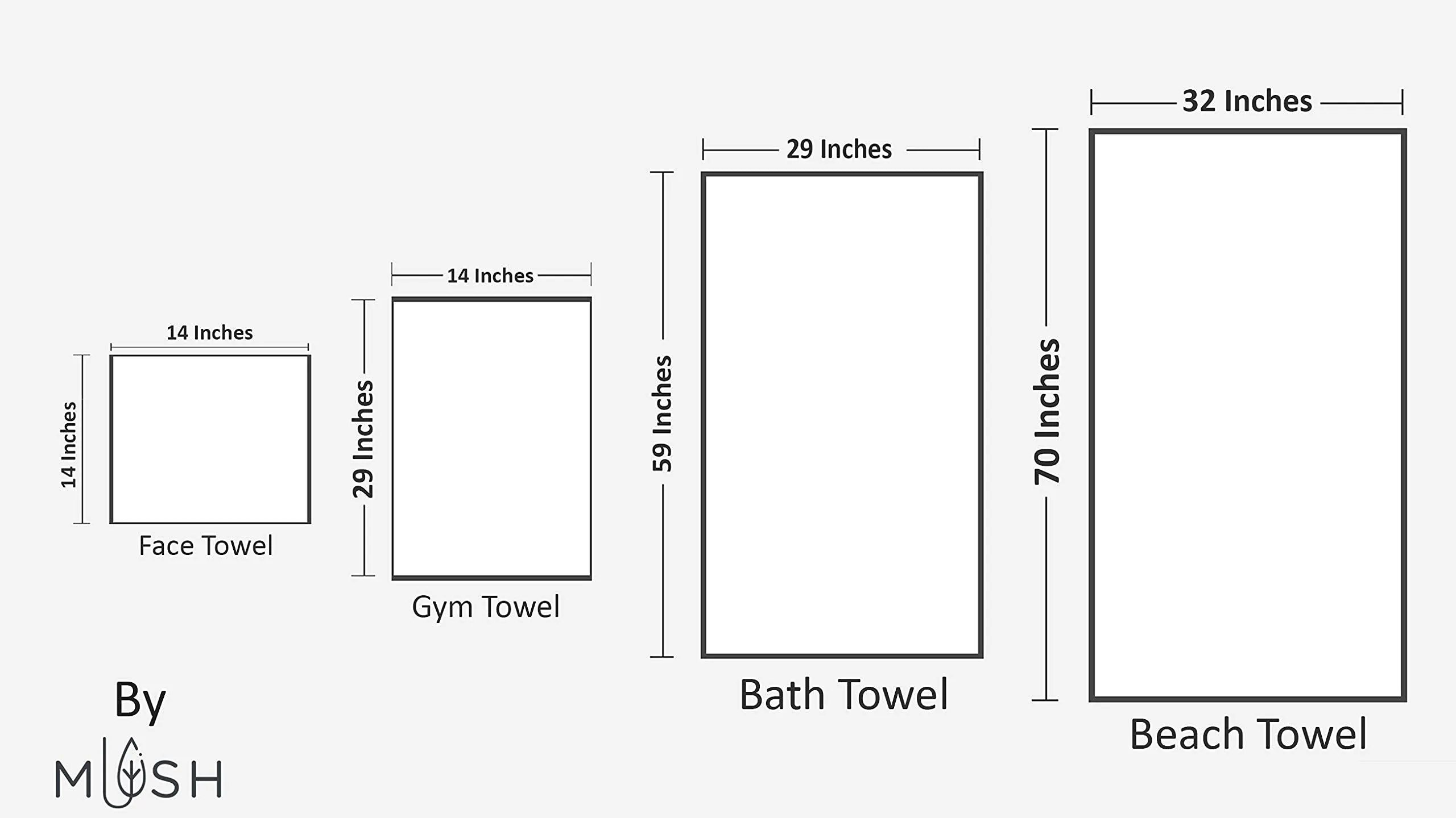 Mush Bamboo 3 PieceTowels Set | Ultra Soft, Absorbent and Antimicrobial 600 GSM (Bath Towel, Hand Towel and Face Towel) Perfect for Daily Use and Gifting (Pink)