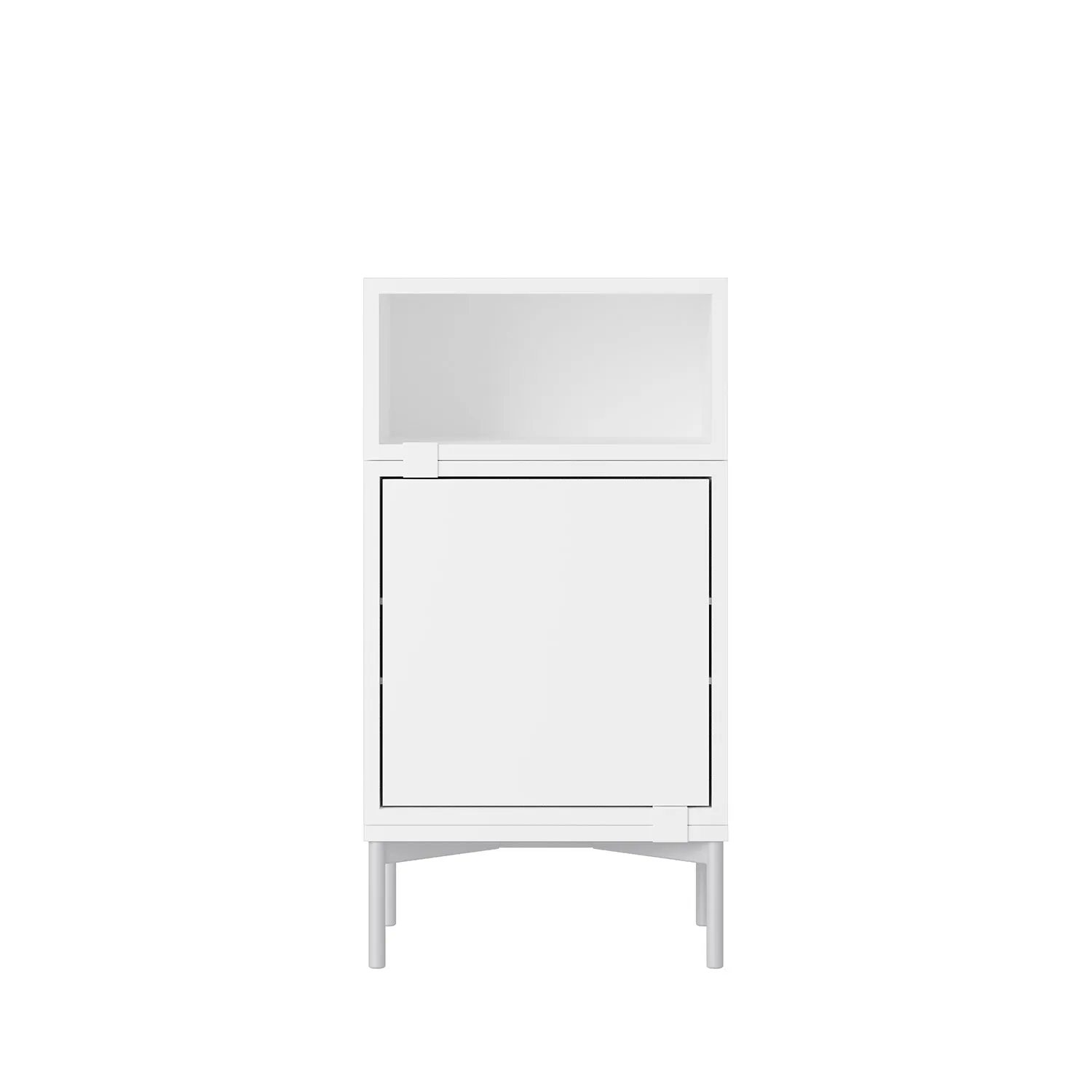 muuto | stacked storage system | bedside table config 2 | white