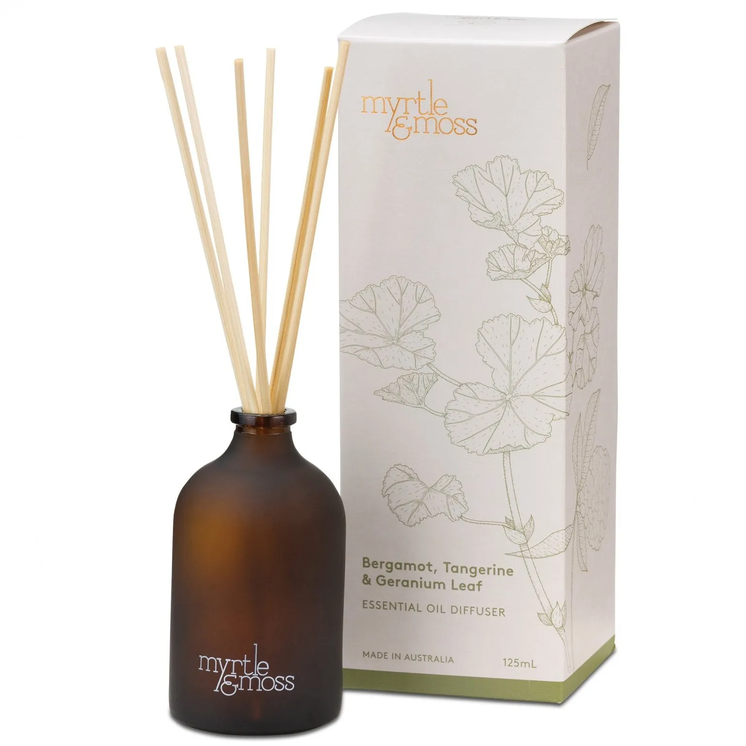 Myrtle & Moss Essential Oil Reed Diffuser Home Fragrance
