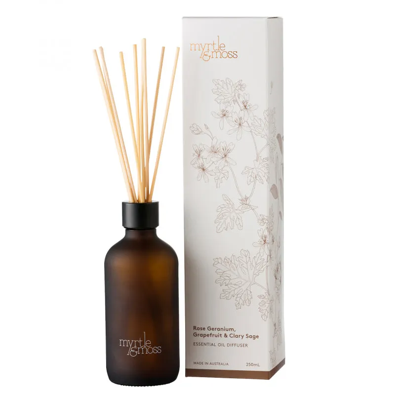 Myrtle & Moss Essential Oil Reed Diffuser Home Fragrance
