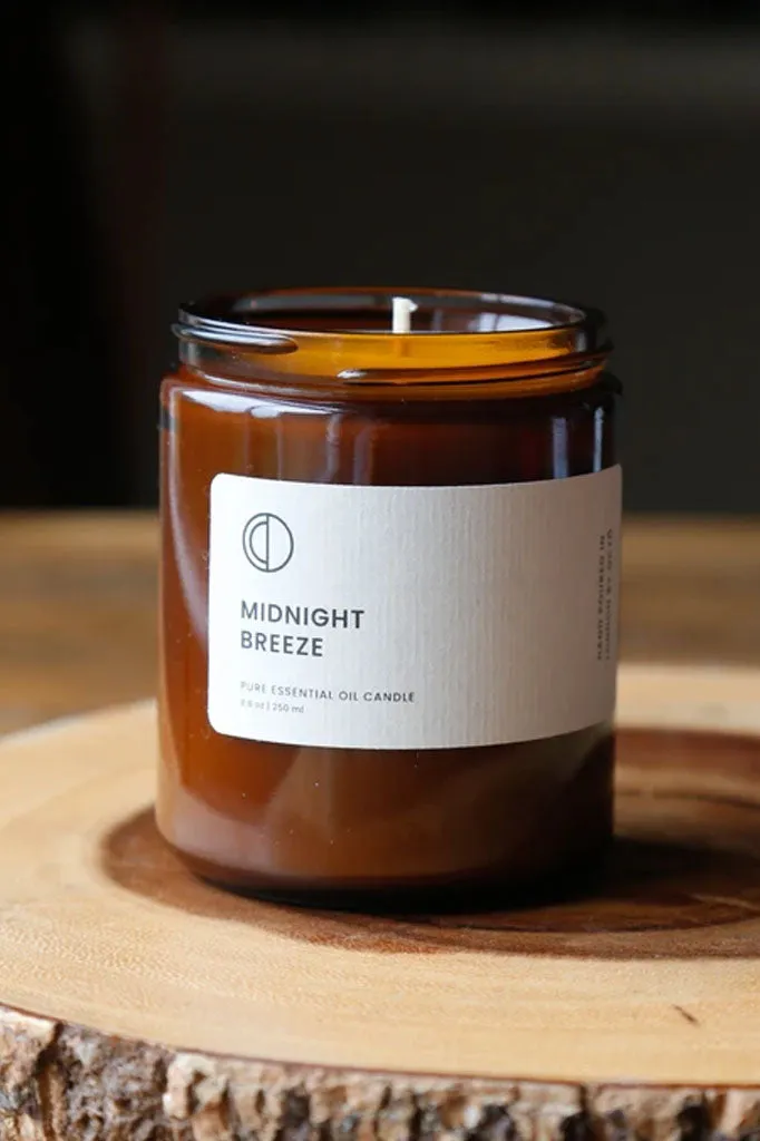 Octo London Midnight Breeze (Rose Geranium, Vetiver, Patchouli) Candle