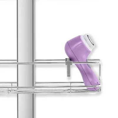 Open Box - simplehuman Adjustable Shower Caddy Large Plus Stainless Steel/Anodized Aluminum