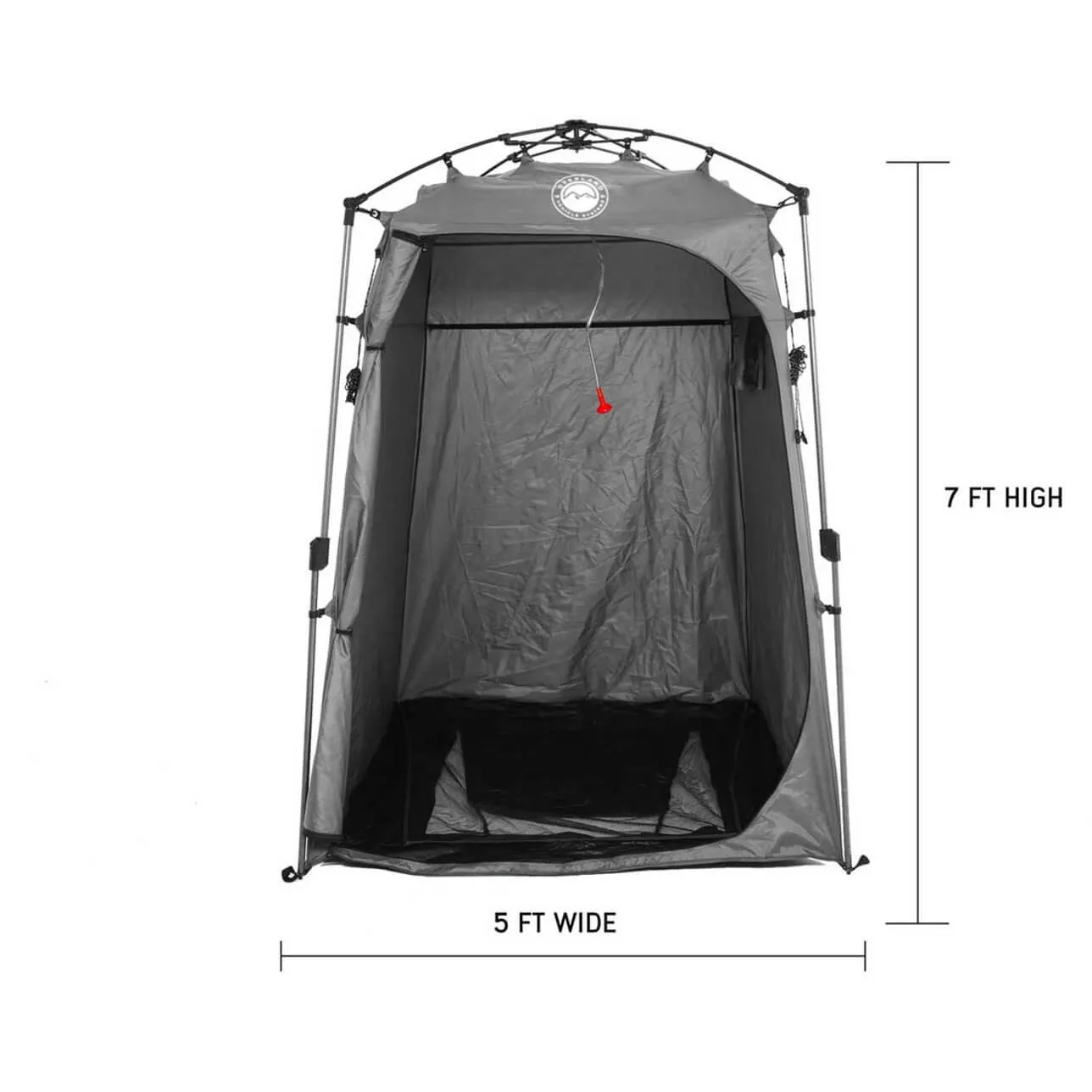 OVS Portable Privacy Room with Shower, Retractable Floor and Amenity Pouches and More – Quick Set Up