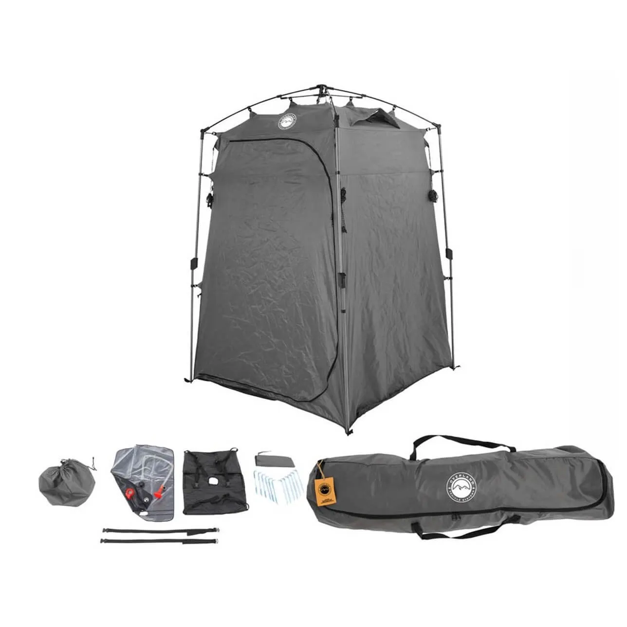 OVS Portable Privacy Room with Shower, Retractable Floor and Amenity Pouches and More – Quick Set Up