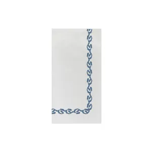 Papersoft Napkins Florentine Blue Guest Towels (Pack of 20)