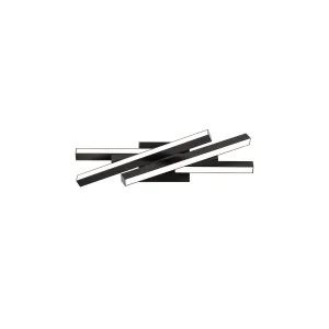 Parallax 20 in. LED Vanity Light 2700K Black finish